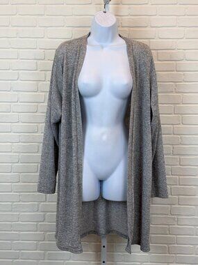 Hello Mello Cardigan Weightless Lounge Duster Gray L